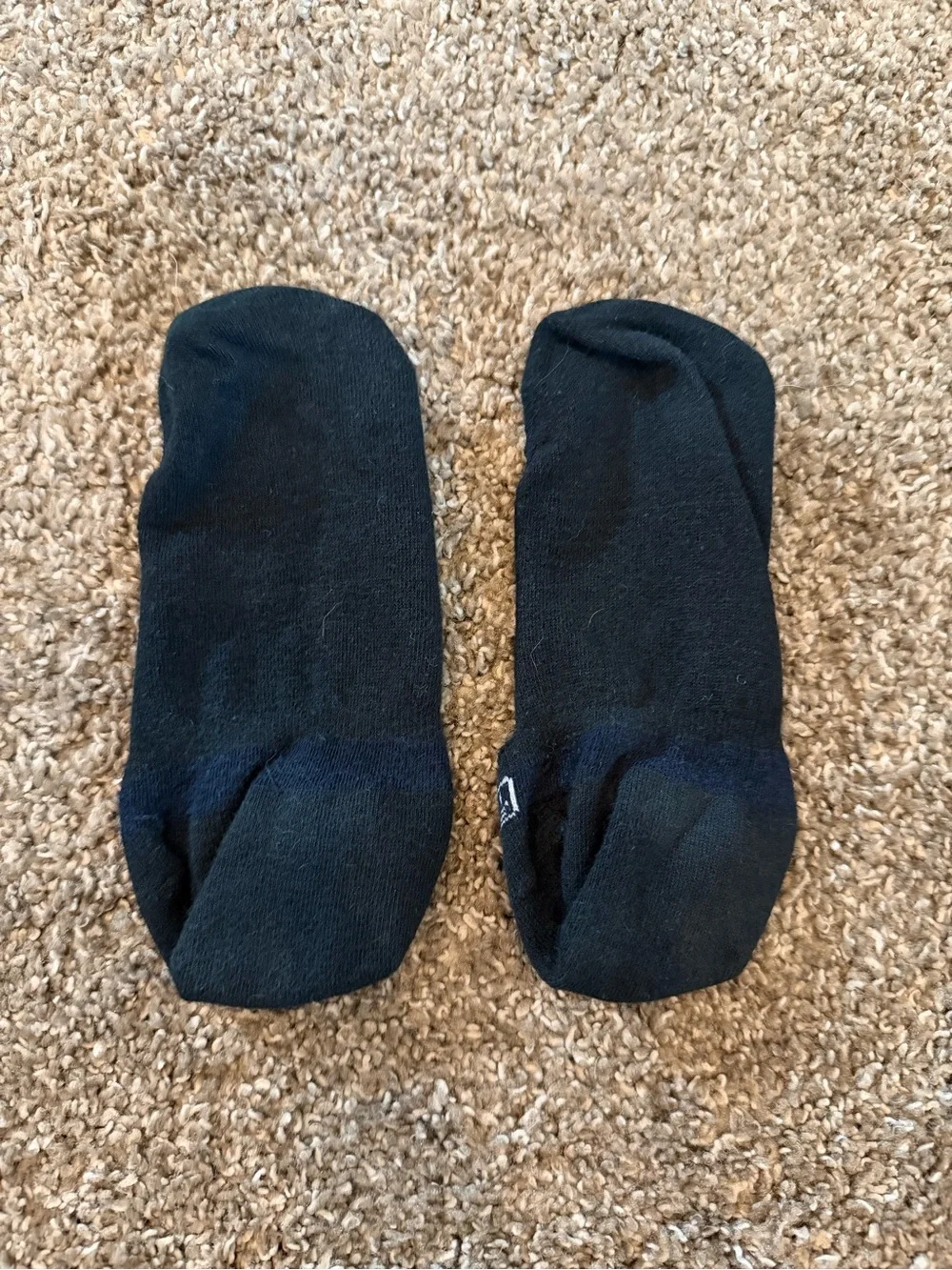 Sperry Black No-Show Liner Socks - Low Profile Pair